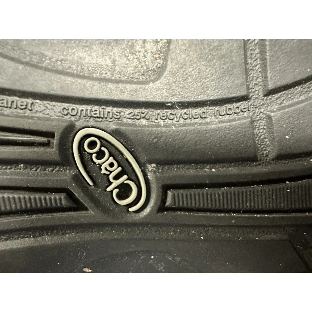 Chaco Women's Sandals Size 7 Black Adjustable Strap Slip On Outdoor Hiking - Picture 6 of 11